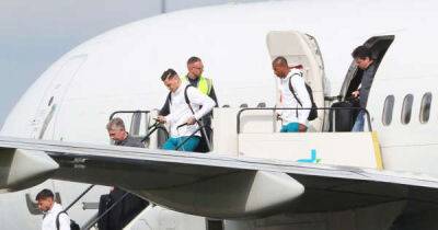 Man City stars touch back down in Manchester after painful Real Madrid defeat