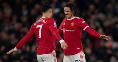 Edinson Cavani suggests Cristiano Ronaldo signing made him want to leave Manchester United