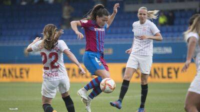 FÚTBOL FEMENINO El Barcelona mantiene su pleno con otra manita al Sevilla