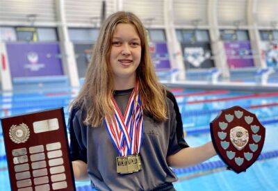 Gravesend's Jessica Goodwin named swimmer of the year after medal hail at the GB Deaf Championships