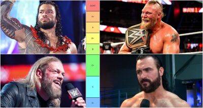 Roman Reigns, Brock Lesnar, Cody Rhodes: Entire current men's WWE roster ranked