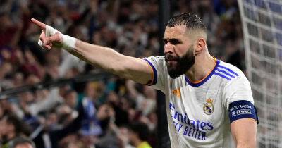 Watch: Benzema appears to offer Real Madrid's decisive Champions League semi-final penalty to Rodrygo - msn.com - Britain - Spain - Brazil -  Santiago