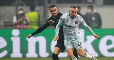 David Moyes - Jarrod Bowen - Ansgar Knauff - Frankfurt vs West Ham LIVE: Europa League semi-final latest score and goal updates - msn.com - Germany