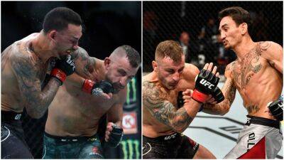 Max Holloway and Alexander Volkanovski tease a trilogy fight is in the works
