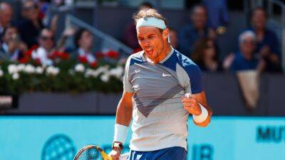 Rafael Nadal uses 'unforgettable' Real Madrid victory as inspiration for win over David Goffin at Madrid Open