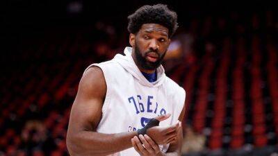 76ers list Joel Embiid as out for Game 3 Friday in Philadelphia