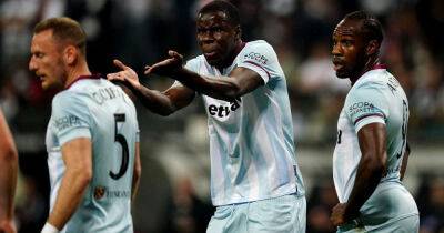 Declan Rice - David Moyes - Michail Antonio - Aaron Cresswell - Frankfurt 1-0 West Ham (3-1): Cresswell, Moyes see red as Hammers bow out of Europa League - msn.com - France - Belgium - Croatia - Spain - Austria