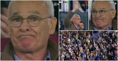 Claudio Ranieri moved by amazing reception from Leicester and Roma fans