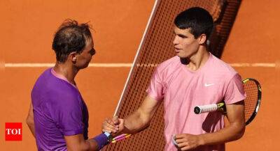 Rafael Nadal - David Goffin - Carlos Alcaraz - Cameron Norrie - Advantage Carlos Alcaraz in Madrid Open quarterfinal, says Rafael Nadal - timesofindia.indiatimes.com - Australia - Madrid - India - county Wells