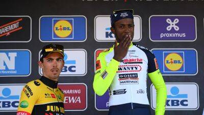 Biniam Girmay: Intermarché–Wanty–Gobert Matériaux rider aiming to make history at Giro d’Italia in his first Grand Tour - eurosport.com - Hungary - Eritrea