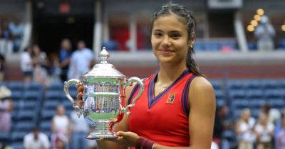 Emma Raducanu's US Open trophy to start tour of UK schools next week