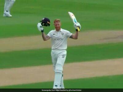 Watch: Newly Appointed England Test Skipper Ben Stokes Hits 5 Back-To-Back Sixes In A Single Over To Reach 64-Ball Century For Durham In County Cricket