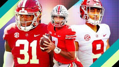 Todd Macshay - NFL mock draft 2023 - Todd McShay's early predictions for all 32 first-round picks next year, including five QBs and five more WRs - espn.com -  Las Vegas -  Houston - state Ohio - county Davis - county Mills
