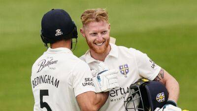 Ton-up Ben Stokes has a record-breaking blast for Durham