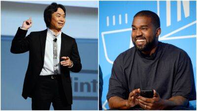 Kanye West makes bizarre gaming pitch to astonished Super Mario creator Shigeru Miyamoto - givemesport.com - Usa - New York -  New York