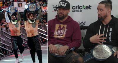 Roman Reigns - The Rock v Roman Reigns: The Usos' 2019 interview comments could hint at future WWE story - givemesport.com