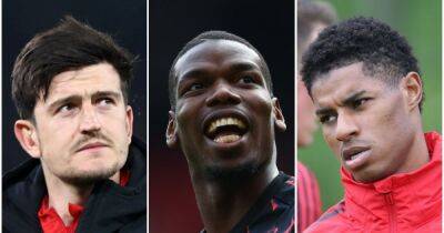 Maguire, Pogba, Rashford, Sancho - Manchester United injury news and return dates vs Brighton