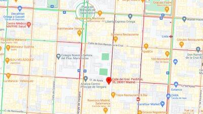 Dónde ha sido la explosión en Madrid: mapa de Ayala con General Pardiñas y cortes de tráfico