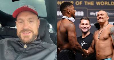 Tyson Fury speaks out after Anthony Joshua and Usyk question his retirement promise