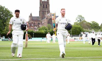 Paul Collingwood - Ravi Shastri - Ben Stokes breaks sixes record with devastating innings for Durham - theguardian.com - county Somerset