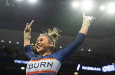 Suni Lee to return to Auburn gymnastics team for sophomore season
