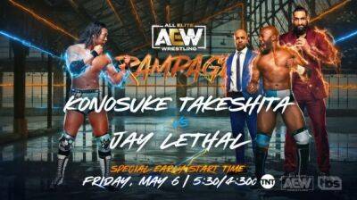 AEW Rampage Results: Takeshita suffers Lethal consequences in main event. - givemesport.com - county Owen