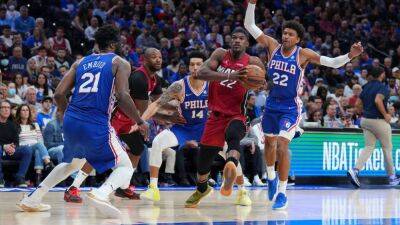 Heat offense extinguished in 76ers’ Game 3 win