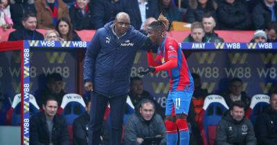 Wilf Zaha told Patrick Vieira he 'wouldn't be able to live with him' after receiving TOTS card