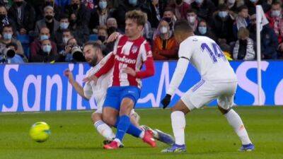 Wanda Metropolitano - Griezmann, Carvajal y un pisotón que ha secado al francés - en.as.com