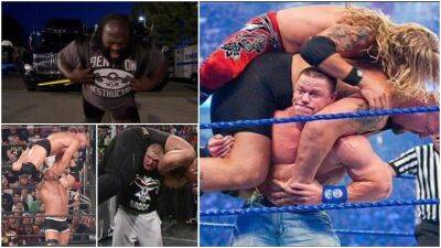 Former Ufc - Dwayne Johnson - Vince Macmahon - Brock Lesnar - John Cena - Cena, Lesnar, Undertaker, Rock, Reigns: WWE's strongest ever Superstars - givemesport.com