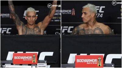 UFC 274: Charles Oliveira fails to make weight & is stripped of lightweight title