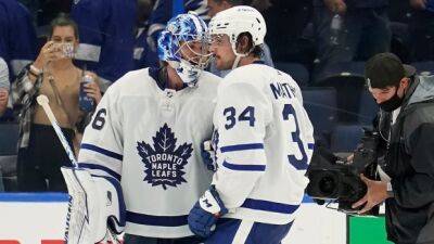 Jack Campbell - Mitch Marner - Andrei Vasilevskiy - Morgan Rielly - Ondrej Palat - Maple Leafs hold on to win Game 3, take series lead - tsn.ca - county Bay