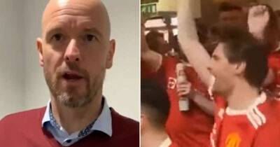 Erik ten Hag sends message to Man Utd fans over new chant
