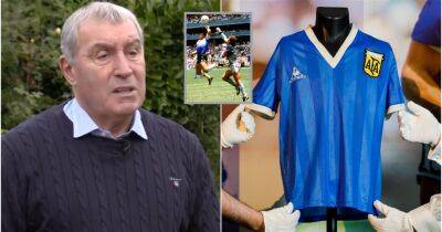 Diego Maradona’s Hand of God shirt: Peter Shilton says he would have ripped it up