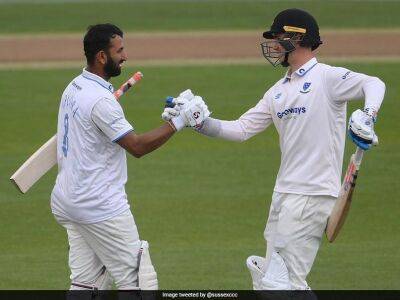 Shaheen Shah Afridi - Cheteshwar Pujara - "Privilege To Watch": Cheteshwar Pujara Registers Fourth 100 Plus Score In Fourth County Match For Sussex - sports.ndtv.com - India - Pakistan
