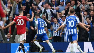 Premier League: Brighton Score Four As They Thrash Dismal Manchester United