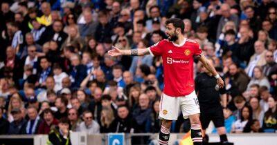 Bruno Fernandes responds to Manchester United fan chant in Brighton humiliation