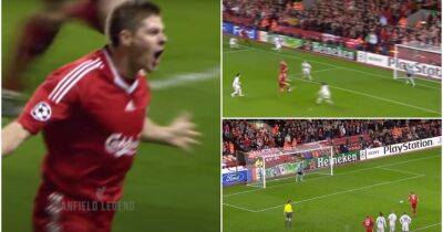 Steven Gerrard: Liverpool star's iconic performance vs Real Madrid in 2009