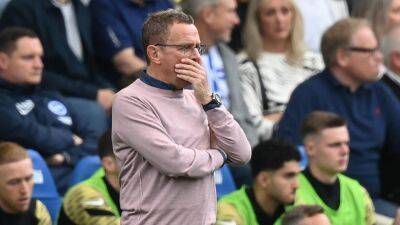 'Humiliating' - Ralf Rangnick apologises for 'terrible' Manchester United performance in Brighton defeat