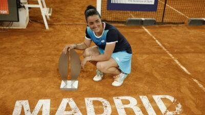 Jessica Pegula - Jabeur beats Pegula to win first WTA 1000 title in Madrid - channelnewsasia.com - Spain - Usa - Tunisia - Madrid