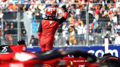 Charles Leclerc pounces on Max Verstappen slip to take Miami Grand Prix pole