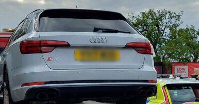 'Drive like an idiot, lose your car', say police as they seize Audi - manchestereveningnews.co.uk - Manchester - county Oldham