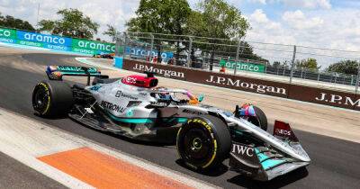 Lewis Hamilton - George Russell - Carlos Sainz - ‘Different beast’ Mercedes W13 confuses Russell - msn.com - county Miami