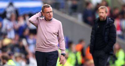 Ralf Rangnick makes Manchester United tactical admission after Brighton defeat