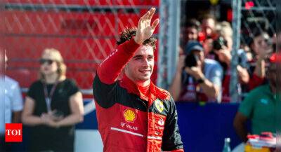 Charles Leclerc seizes Miami GP pole in Ferrari's front-row sweep