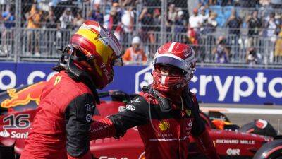 Charles Leclerc takes Miami Grand Prix poll as Ferrari lock out front row