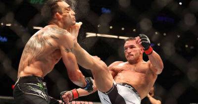 Justin Gaethje - Charles Oliveira - Michael Chandler - Tony Ferguson - Michael Chandler KOs Tony Ferguson with brutal kick to leave UFC rival out cold - msn.com