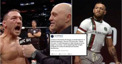 Michael Chandler calls out Conor McGregor in epic style - McGregor responds immediately