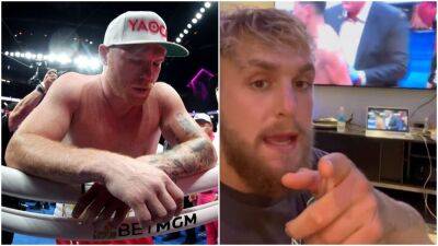 Jake Paul - Eddie Hearn - Katie Taylor - Amanda Serrano - Canelo Alvarez - Dmitry Bivol - Saul Alvarez - Jake Paul instantly reacts to Canelo losing to Bivol - givemesport.com - Britain - Mexico