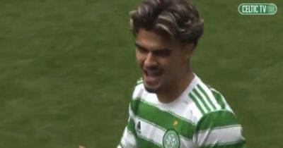 Jota underlines his Celtic love affair as he sings along with fans to terrace favourite